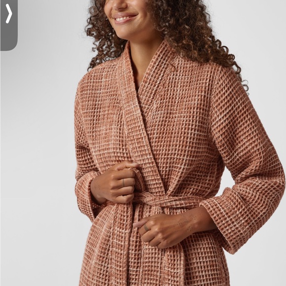 Parachute Terra cotta waffle robe - Picture 4 of 5